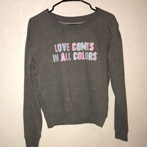 Live LoVe Dream brand, size small, grey sweater